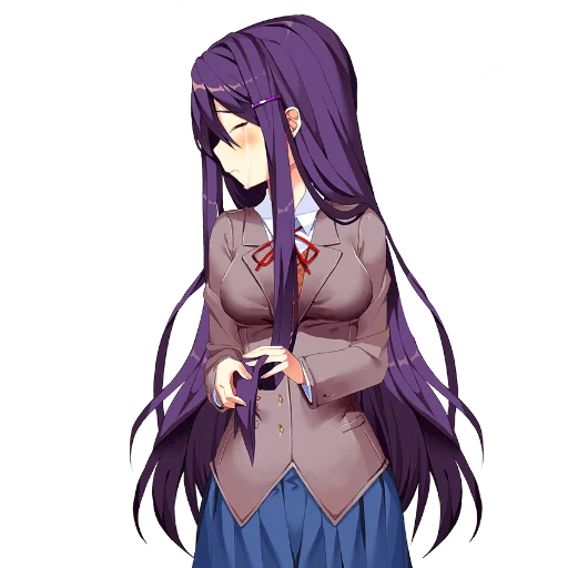 Sticker YuriDokiDokiliteratureclub110377 - 1