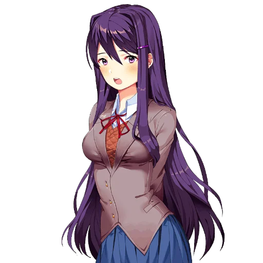 Sticker YuriDokiDokiliteratureclub110377 - 1