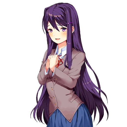 Стикер YuriDokiDokiliteratureclub110377 - 1