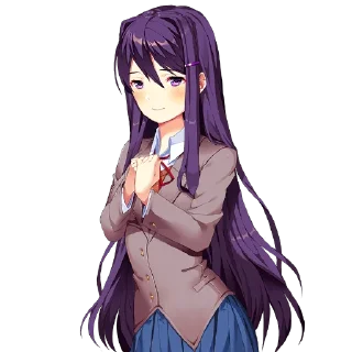 Sticker Yuri Doki Doki literature club - 7