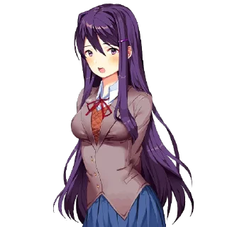 Sticker Yuri Doki Doki literature club - 4