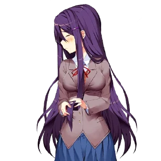 Sticker Yuri Doki Doki literature club - 10
