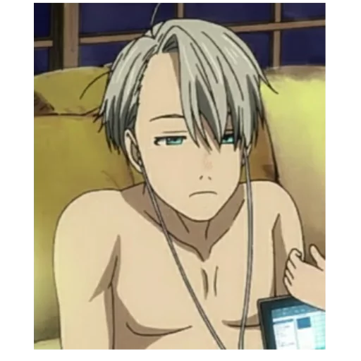 anime cartoon human face