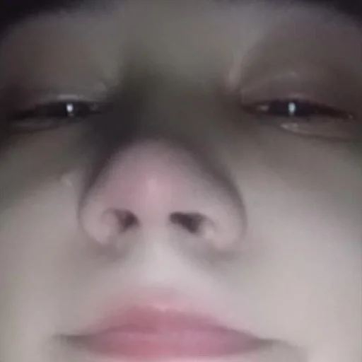 closeup skin eyelash