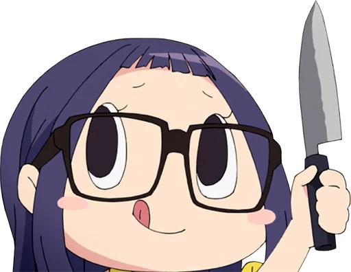 аниме очки мультипликация