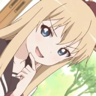 Стикер Yuru_Yuri[@Aquakva] - 9