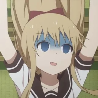 Стикер Yuru_Yuri[@Aquakva] - 1