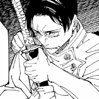 Стикер Yuta Okkotsu by @mikuStcikers - 6