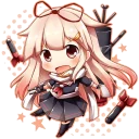 Стикер Yuudachi - 3