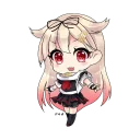 Стикер Yuudachi - 1