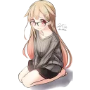 Стикер Yuudachi - 8