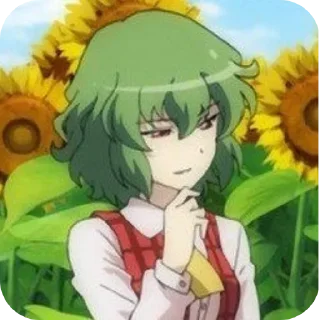 Стикер Yuuka Kazami - 4