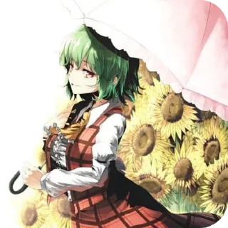 Стикер Yuuka Kazami - 3