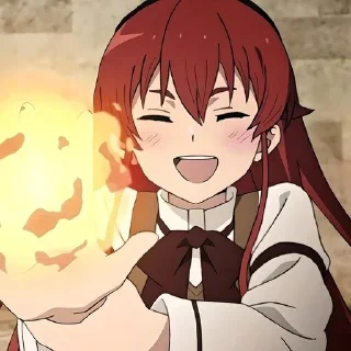 Sticker Эрис @anime_stickerr - 7