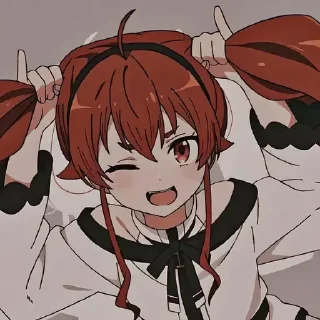 Sticker Эрис @anime_stickerr - 8