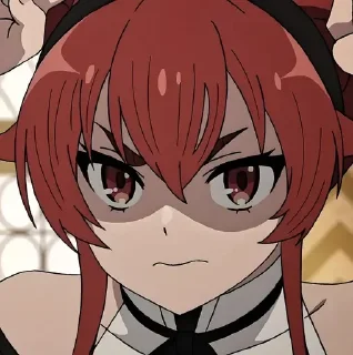 Sticker Эрис @anime_stickerr - 3