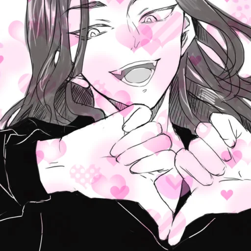 аниме иллюстрация эскиз