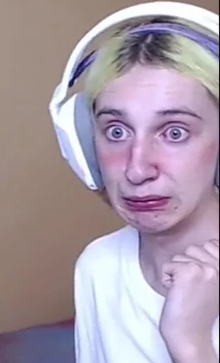 headphones human face person