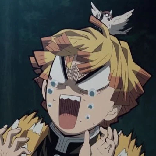 Стикер @stikeranimex zenitsu agatsuma :: @fStikBot - 5