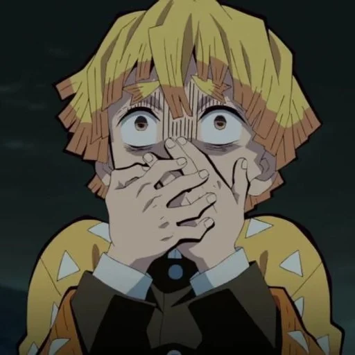 Стикер @stikeranimex zenitsu agatsuma :: @fStikBot - 1