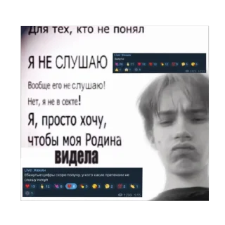 Sticker ZHEKIN FAN PIDORAS - 4