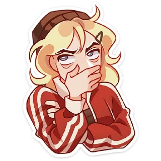 Sticker Женя @Nyasticks - 9