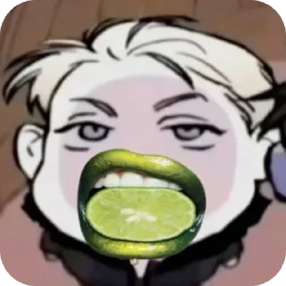 Sticker Женя и Цезарь - 11