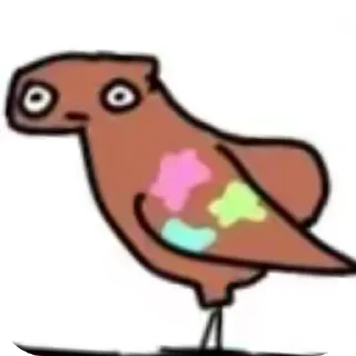 Sticker Животные денди ворлд - 8