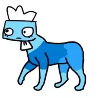 Sticker Животные денди ворлд - 0