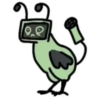 Sticker Животные денди ворлд - 6