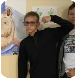 Sticker Долбоёбы - 7