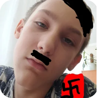 Sticker Долбоёбы - 8