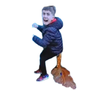 Стикер Жопа попа - 1