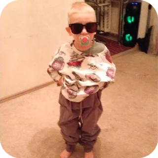 Sticker Жоскийрыгслонабыка - 10