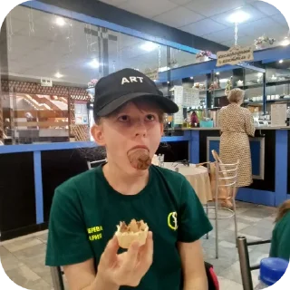 Sticker Жоскийрыгслонабыка - 8