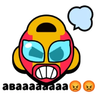 Sticker Жёлто красная хуила @Flouzi486 - 8