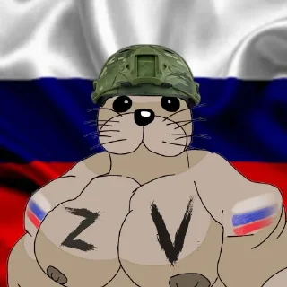 Sticker ZOV Pupsiki by::@ZovRUSOV - 1