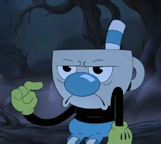 Стикер Mugman @WmojiBot - 7