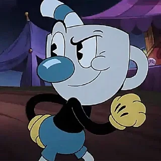Стикер Mugman @WmojiBot - 10