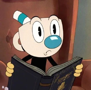 Стикер Mugman @WmojiBot - 8