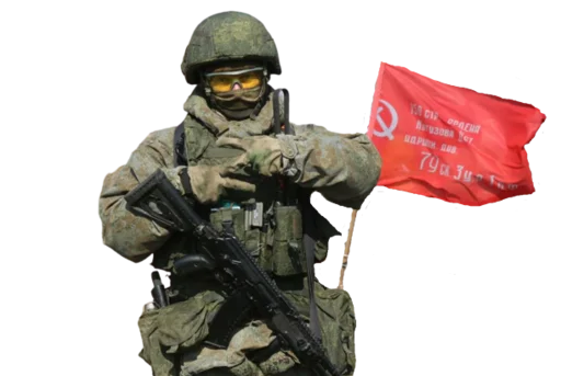 Sticker Солдат Удачи Z - 2