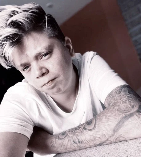 person human face clothing