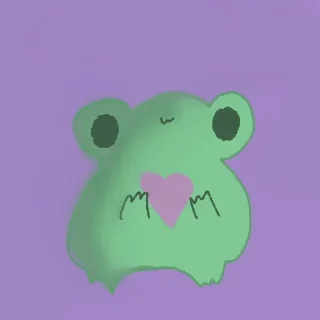 Sticker Frog @stickersb2b - 1