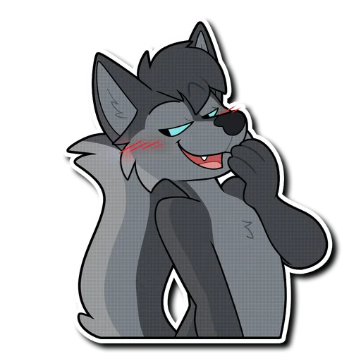 Sticker ZachTheWolf - 1