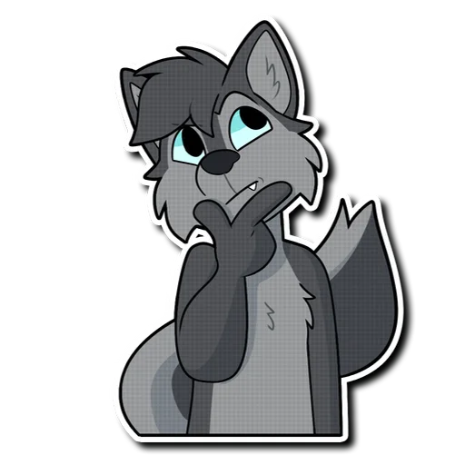 Sticker ZachTheWolf - 1