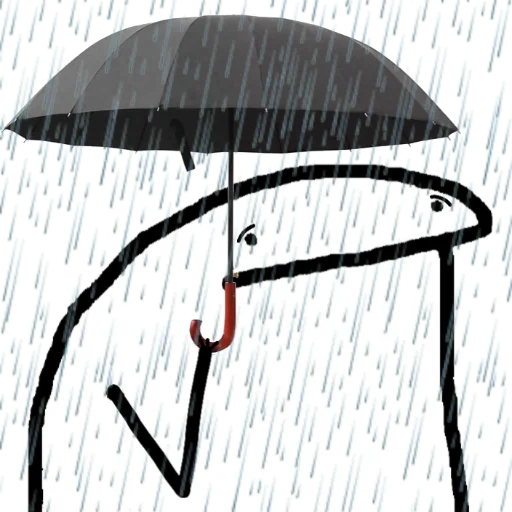 зонтик искусство дождь