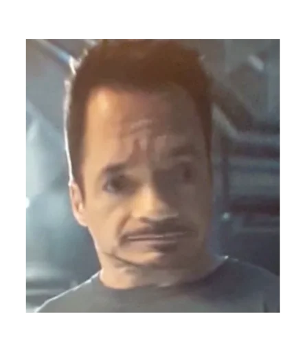 human face screenshot forehead