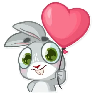 Стикер Зайка - 5