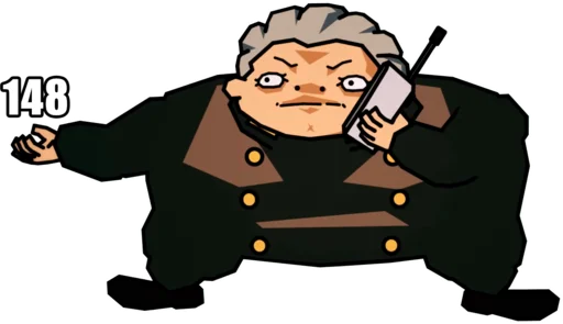 Sticker JoJo Багровый Кринж / Запомни меня - 0