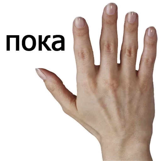 рука палец гвоздь